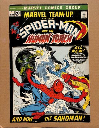 Marvel Team - Up 1 - - Spider - Man & Human Torch Avengers Marvel