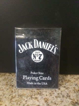 Jack Daniels Old No 7 Hoyle Poker Size Playing Cards Made In Usa