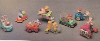 Mcdonald’s 1993 Tiny Toon Adventures Complete Set Of 8 Happy Meal Toy