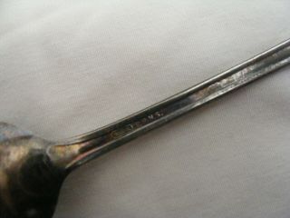 2 Iced Tea Spoons Monroe Vassar National Silver Co.  Samuel E.  Bernstein 1930 ' s 4