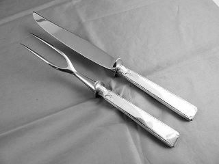 Towle Sterling 2 - Piece Carving Set Old Lace No Mono