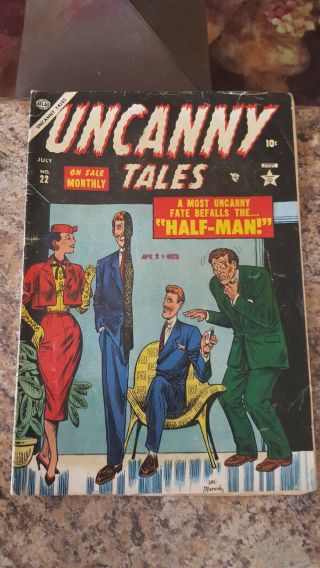 Atlas Comics Uncanny Tales July Vol 1 No 23 1954 10 Cents