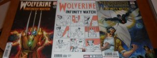 Wolverine Infinity Watch 1 2 3 4 5,  What If (nm -) 2018 - 2019 Marvel Comics Loki