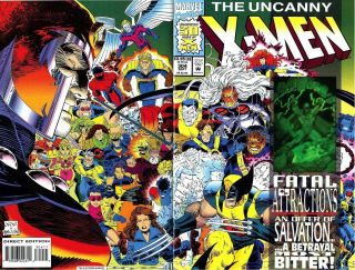 Uncanny X - Men 304 Fatal Attractions Magneto Hologram Cover Hot