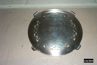 Vintage Reed Barton 149 Silverplate Footed Teapot Trivet 6 
