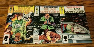 The Last Starfighter 1 - 3 (1984) Marvel Comics Official Movie Adaptation Rylos