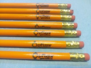 - Pfizer Genetic No.  2 Lead Pencils (7) 2