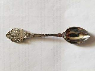 Vintage Collectible Souvenir Spoon,  5 - 1/8 ",  Disneyland,  Made In Holland