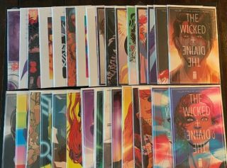 Wicked And Divine 1 - 25,  Variants - Near (nm) - Image Comics (31 Books)