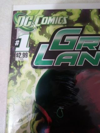 Green Lantern 1 Teardrop Error Variant Recalled First Print 52 Rare Comic 3