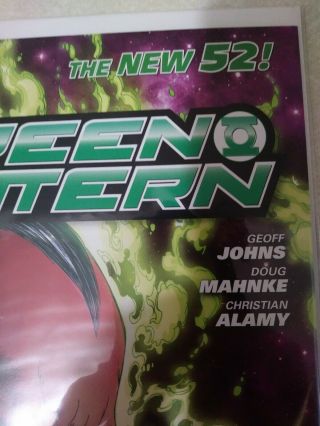 Green Lantern 1 Teardrop Error Variant Recalled First Print 52 Rare Comic 4
