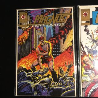 Valiant Gold Magnus Robot Fighter 21 The H.  A.  R.  D.  HARD Corps 1 Jim Lee 2