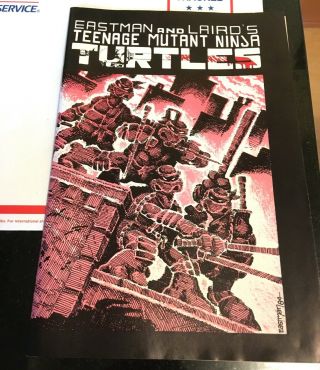 Teenage Mutant Ninja Turtle Tmnt 1 3rd Print 1985 Fine Eastman Laird Mirage