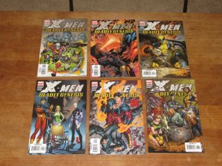 X - Men Deadly Genesis 1 2 3 4 5 6 Complete Series Gs X - Men 1 Homage