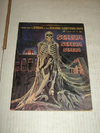 Skywald Publishing Scream Vol.  1 1 August 1973