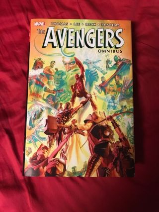Avengers By Roy Thomas Stan Lee Volume 2 Marvel Omnibus Hardcover Hc Rare Oop