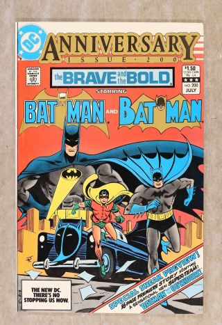 Brave And The Bold (1st Series Dc) 200 1983 Vf,  8.  5