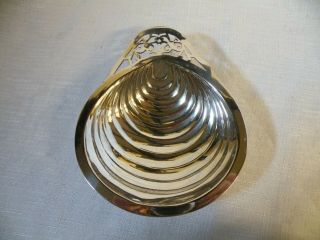Vintage Silver Plated Butter/caviar Dish