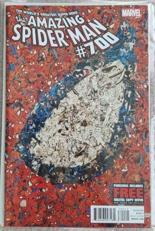 Spider - Man Issue 700 Nm,  Marvel Comics Death Of Peter Parker
