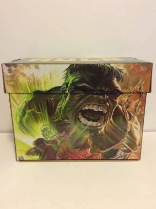 Licensed Art Marvel Comic Storage Box The Incredible Hulk.