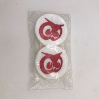 Vintage Red Owl Grocery Store Logo Advertising " Pop Caps " Pack Of 2 - Nip