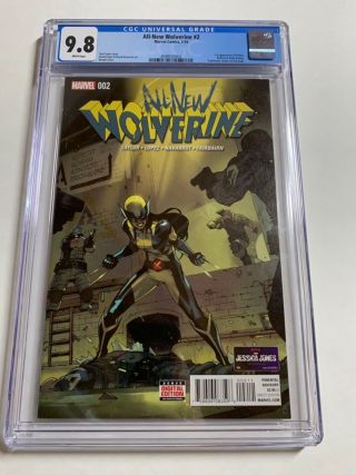 All Wolverine 2 Cgc 9.  8 1st Gabby White Pages Marvel