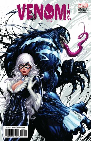 Spiderman Venom Inc Omega 1 Tyler Kirkham Krs Black Cat Variant Nm