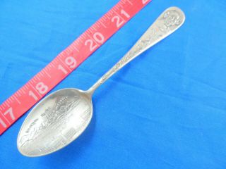 Antique 5 - 3/8 " Seattle Washington Olympic Range Sterling Silver Souvenir Spoon