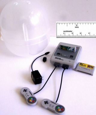 6cm Miniature Toy Figure Nintendo Gashapon Set History Famicom Shvc - 001