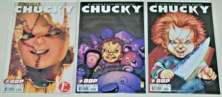 Chucky (2007) 1,  2,  3 1st Prints Ddp Brian Pulido Child 