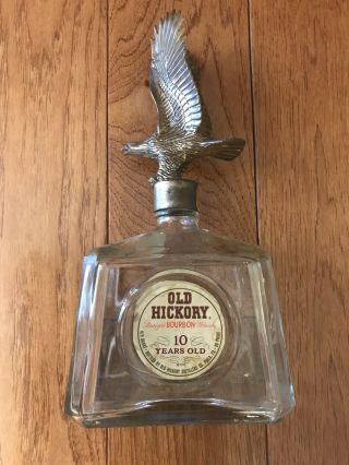 Vintage Old Hickory Bourbon Bottle