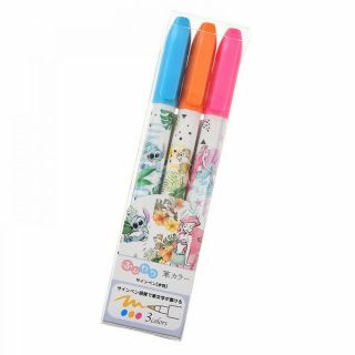 Disney Store Japan Color Pen Soft Brush Color Disney Character Summer Art