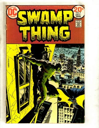 Swamp Thing 7 Fn Dc Comic Book Horror Fear Batman Crossover Issue J371