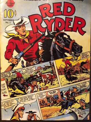 Red Ryder 1 1989 Reprint Of 1st Ed.  Comic Book -