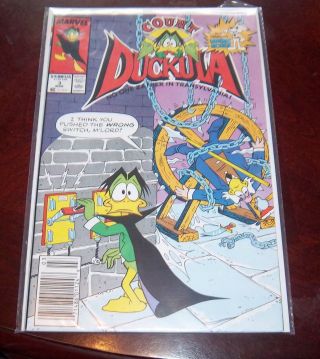 Count Duckula 3 Danger Mouse Marvel Comics