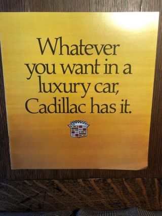 1976 Cadillac Sales Brochure.
