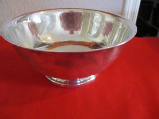 Vintage Gorham Silver Plate,  Holloware Footed Bowl 6 - 1/2 " Paul Revere Yc779