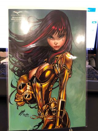 Grimm Fairy Tales Black Knight 4 1/100 Gold Zodiac Exclusive Paul Green Antman