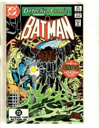 Detective Comics 525 Nm Dc Comic Book Feat.  Batman Joker Catwoman Gotham Gk1