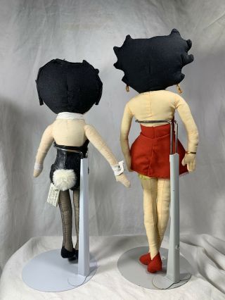 Two Betty Boop Dolls Playboy Bunny Lady in Red Sexy Sweet 3