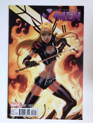 Marvel Comics Extraordinary X - Men 1 J Scott Campbell Variant Cover