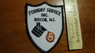 Vintage Foundry Service Inc Biscoe N.  C.  Cement Construction Concrete Bx P 28