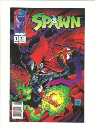 Spawn 1 (image Comics) Newsstand Rare Mcfarlane