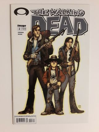 Walking Dead 3 (vf/nm 9.  0) 2003 Tony Moore Art; Rick Crimes Cover & Appearance