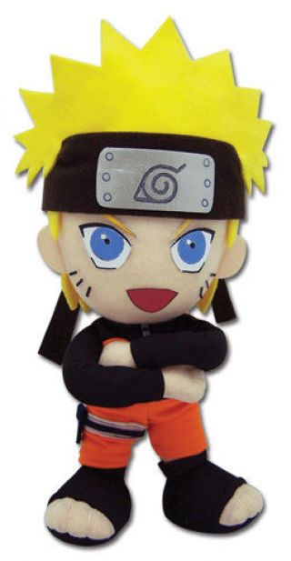 9 " Naruto Shippuden - Naruto Anime Plush Doll Toy (ge - 8900)
