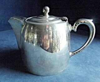 Silver Plated Art Deco Teapot C1935 By Francis Howard