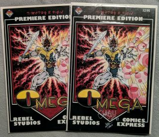 Omega Premiere Edition Signed By Tim Vigil 300/1000,  Unsigned Edition Nm