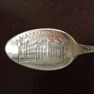5 1/2 " Sterling Silver Souvenir Spoon From Ohio