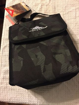 High Sierra Classic Insulated Lunch Bag Camo