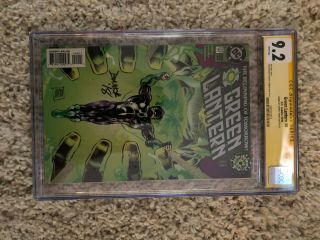Green Lantern 0 Dc Comics Signed By Darryl Banks